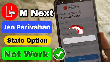 M parivahan state select nahi ho raha hai | mparivahan app select state problem 😢 | Fixed ✅