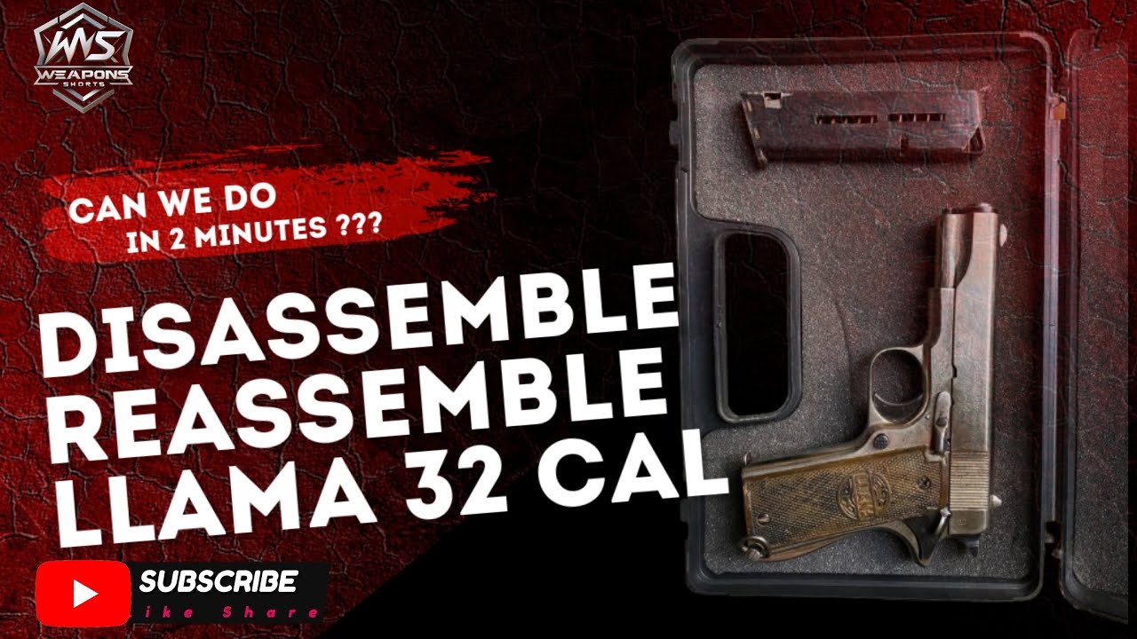 Can We DisAssemble & ReAssemble Llama 32 CAL in Under 2 Minutes?! - YouTube