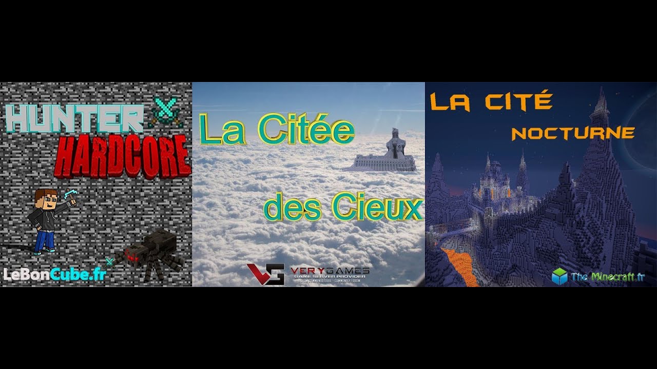 [Annonce] Cité des Cieux , Cité Nocturne & Serveur Hunter