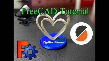FreeCAD Tutorial - Includes Creating Sketches from Drawings, Transforming and Projecting on Surface