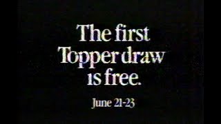 1990, california lottery, topper, television commercial