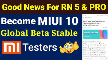 Become MIUI 10 Global Beta Stable Testers 🔥🔥