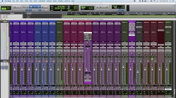 14 Pro Tools Mix Setup Basic Reverb (FX) Aux Sends and Returns