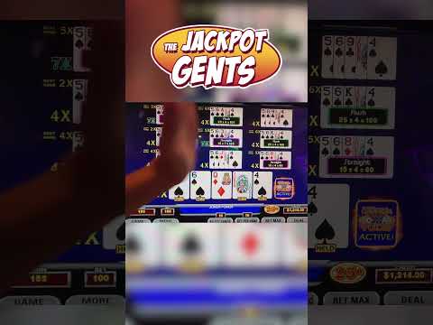 Think Before Pressing The Draw Button! #VideoPoker #Gambling #Casinogames