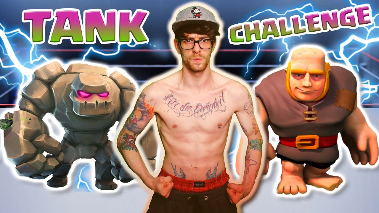 CLASH ROYALE 👑 TANK CHALLENGE 👑 ONLY TANK CARDS ALLOWED! OttoVanThom