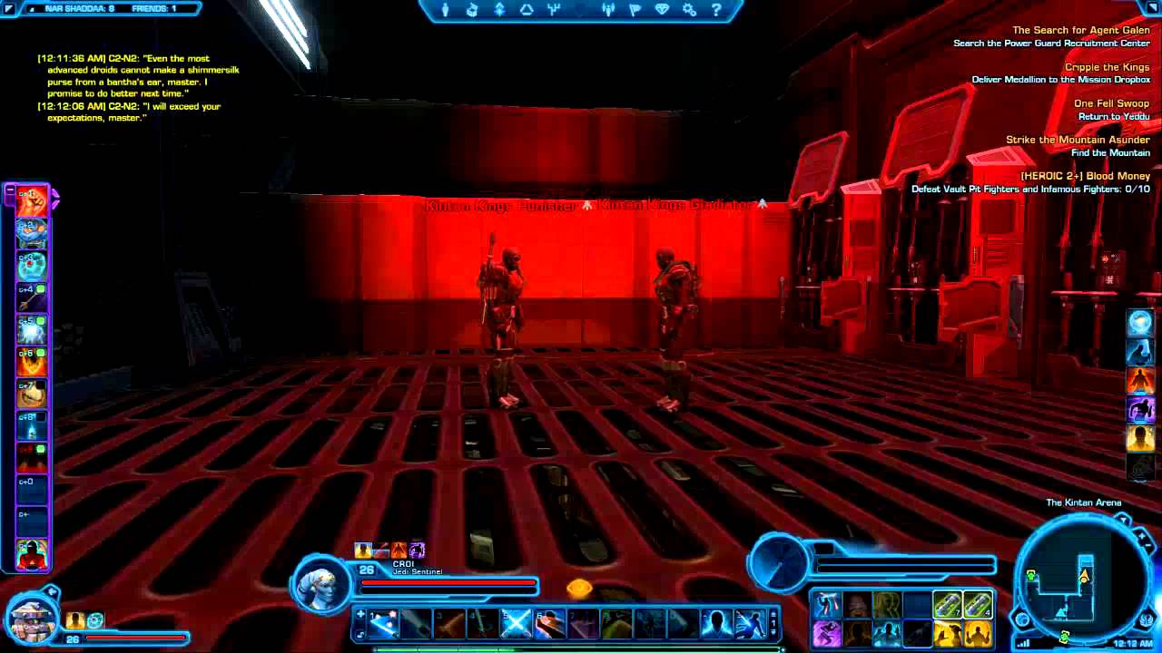 SWTOR - Fun Suff - Twin Thugs Mirroring Each Other - Easter Egg?