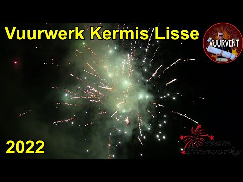 Vuurwerkshow Kermis Lisse 2022 - Dream Fireworks