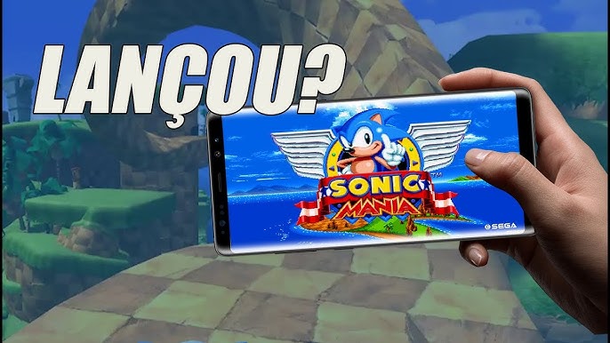 VEJA ISSO! SONIC MANIA VERSÃO ANDROID 2022! (GAMEPLAY) 