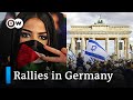 Pro-Israel and pro-Palestinian rallies in Germany: Legal action against pro-Palestine bans? |DW News