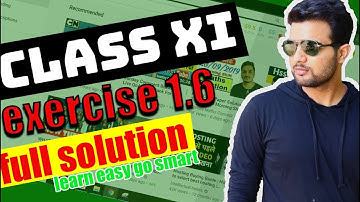 ||class 11th chapter 1 exercise 1.6|| practical problem on union and intersection of two sets ||
