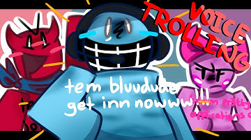 Bluudud & friends take over Forsaken! || Voice Trolling.