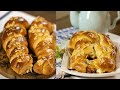 Stuffed Greek Easter Bread:  3 Delicious Tsoureki minis Recipes