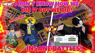 We Did The IMPOSSIBLE in Evomon! I Still Can't Believe This! INSANE Battles!