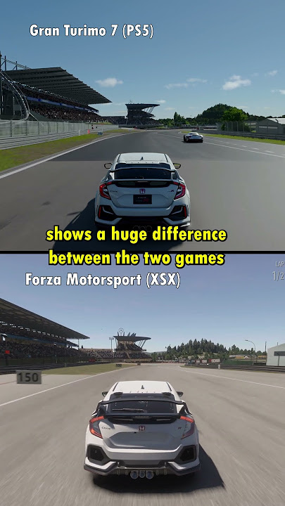 Forza Motorsport on Series X looks Insane Vs. Gran Turismo 7 PS5