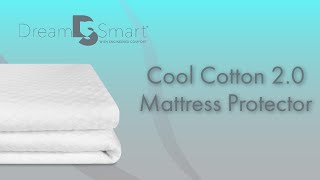 DreamSmart® Cool Cotton 2 0 Mattress Protector - YouTube