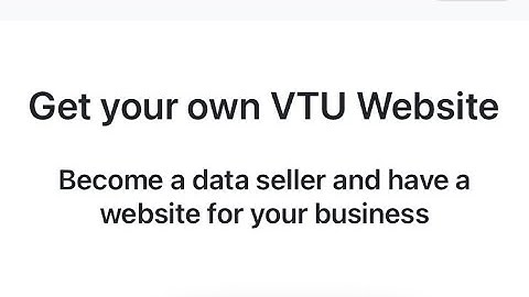 Build a VTU website from scratch with no coding skills!