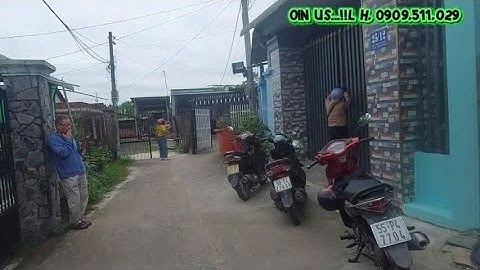 Giới thiệu căn nhà cấp 2p ngủ có thổ cư đường ô tô kế trường gần ql22 xã tân Thông bán 2 tỷ 360tr 