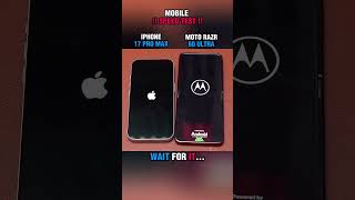 ☠️⚡ I PHONE 17PRO MAX VS MOTOROLA RAJER 60ULTRA SPEED TEST!!🚀⚡