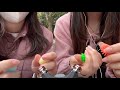 asmr 音フェチ 友達とセリアで買ったもので遊んでみた