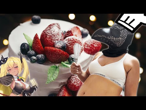 【記念配信】三ヶ月記念！！！ケーキをつくる！！【今宵まいる】