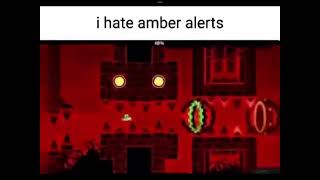 i hate amber alerts