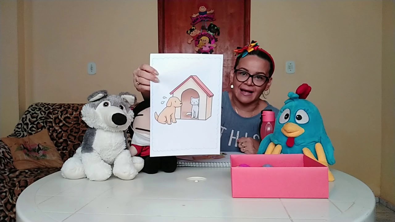 Aula dentro e fora Educação Infantil