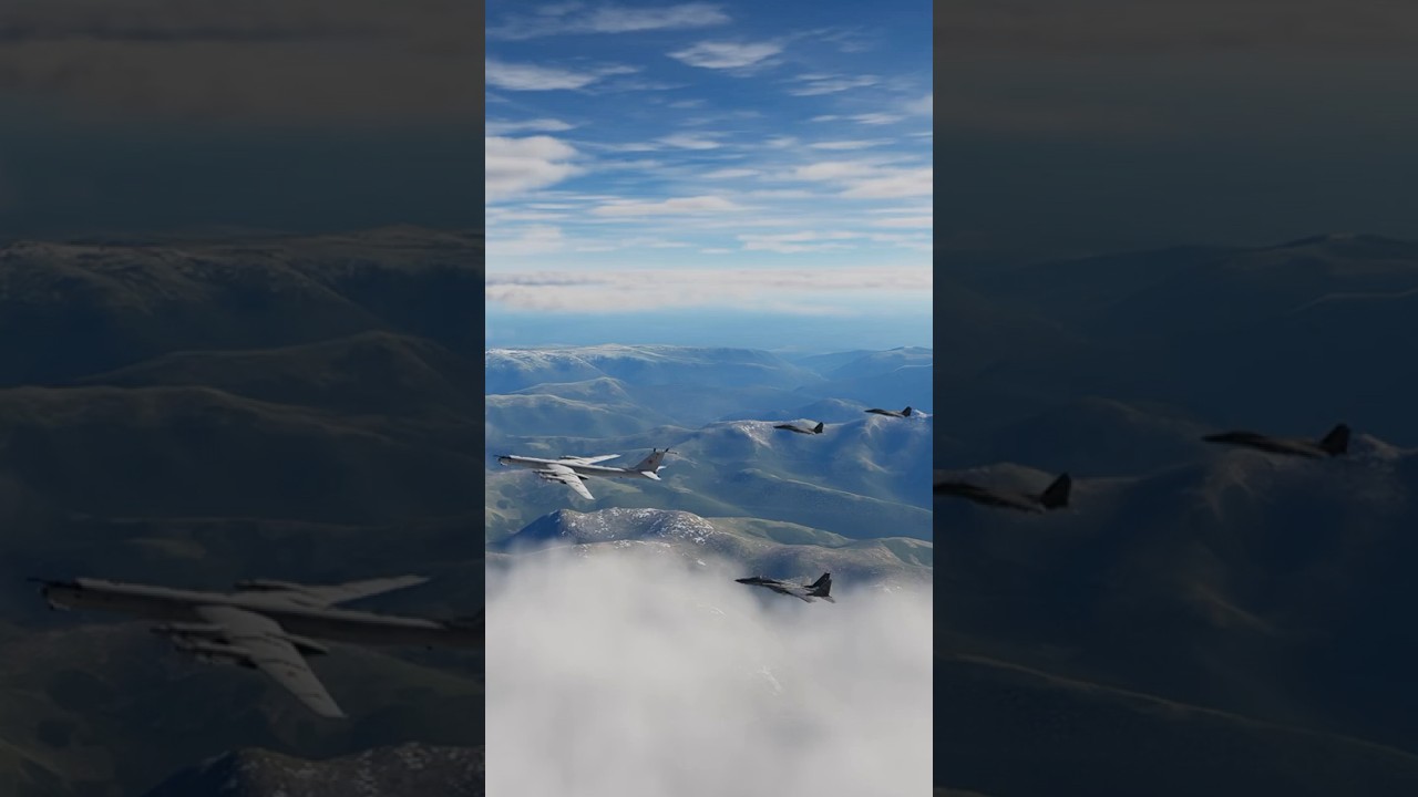 Alaska Skies 2025: Tu-142 & F-15 Eagles 