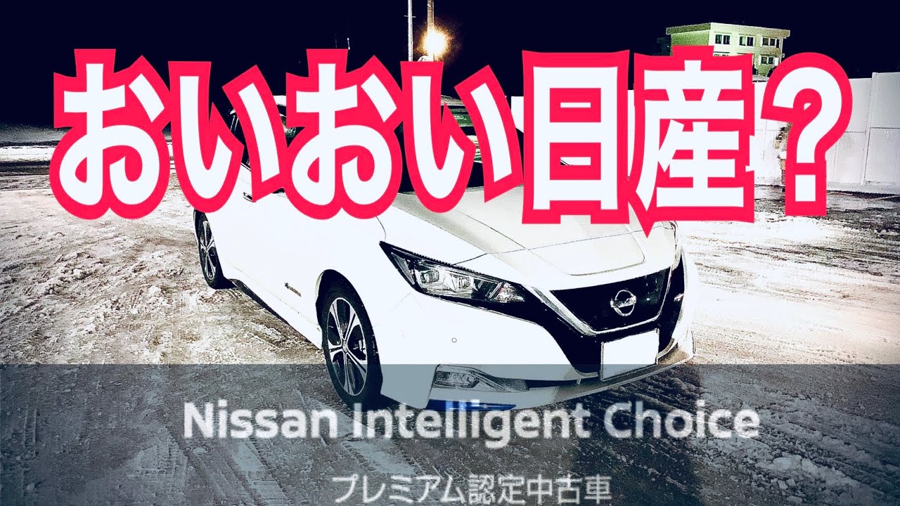 日産認定中古車サイトのまさかの闇 おいおい日産 ついでに日産リーフの平均電費は 燃料投下 Nissan Leaf Ev 電気自動車 公式サイト Nissan Inteligent Choice Youtube