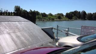 Ryer Island Ferry, The Real McCoy II, Sacramento Delta CA