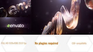 Glass Logo Reveal | After Effects Template