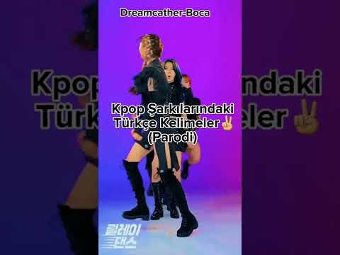 Kpop Şarkılarındaki Türkçe Kelimeler✌(Parodi) #shorts  #kpop #edit #funnyvideo #blackpink #bts