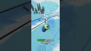 Epic Croc Sled Crash! - #SleddingGame #Sledding #Sled