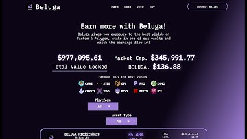 Beluga Finance - Cross chain Yield Optimizer Running on Fantom and Polygon