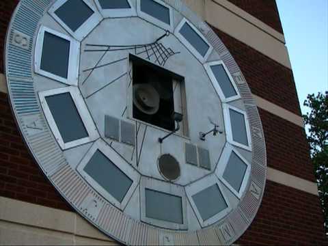 ECU Clock Tower - All 4 Cuckoo Clock Features