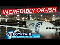 Egyptair a330 business class  dubai  cairo  how bad could it be 