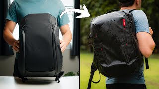 Peak Design Backpack Zip to PGYTECH OneMo Lite