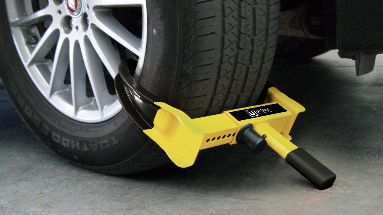 URBAN UR920 Anti-Theft Clamp, Wheel Claw Tire Parking Locking Car