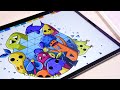 HOW TO DRAW DOODLE LIKE A PRO on iPad Pro