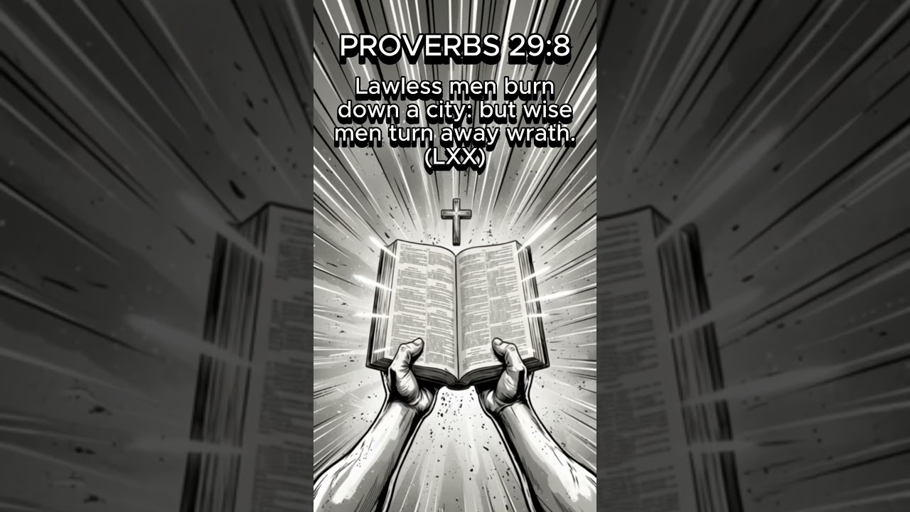Bible Verse for Today Proverbs 29:8 | Liberty Christian Fellowship | Jesus Cares, Saves and Reigns!