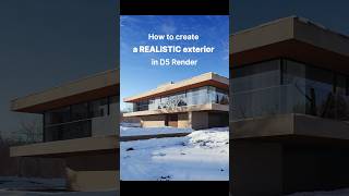 🤔How to create a REALISTIC exterior in D5 Render？ 🎨Artists:@NunoSilva3d