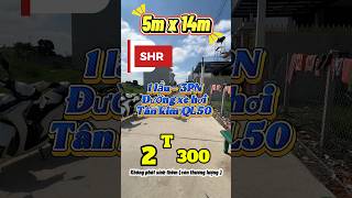 Đường xe hơi 5m x 14m shr tân kim QL50 gần bình Chánh 1 lầu #nhabinhchanhgiare #nhadep