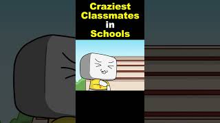 The Craziest Classmates I&#39;ve Ever Met In School! (Part 2) #shorts