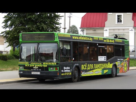 ВИЛЕЙКА! Поездка на автобусе МАЗ 103.075, Г/№ AB 6233-5, маршрут 2в (25.06.2022)