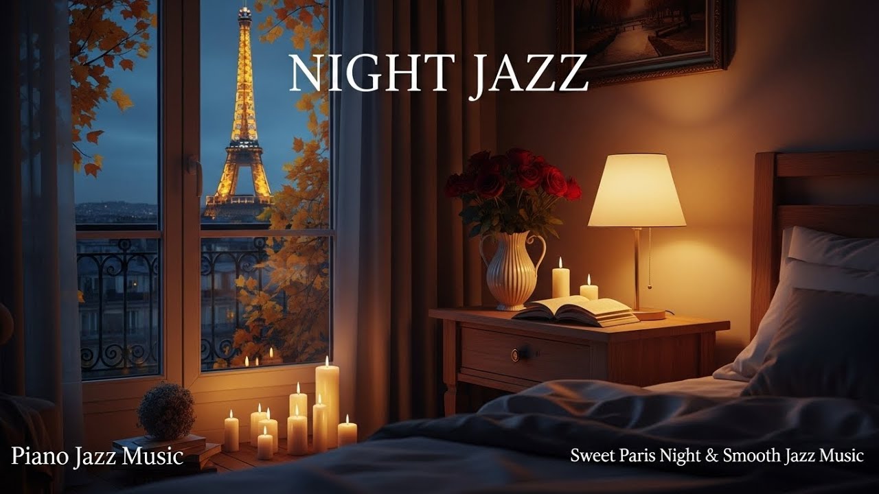🌆 Silent Night Jazz – Soft Piano Instrumental for Deep Calm