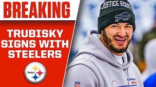 Famous NFL Free Agency Update: QB Mitchell Trubisky signs 2-year deal with Steelers | CBS Sports HQ Profile