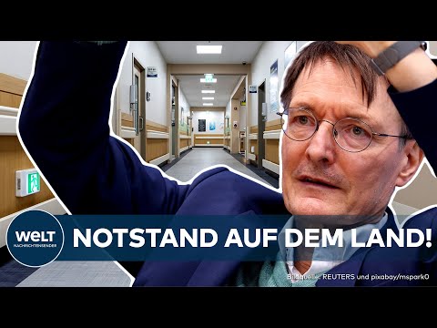 DEUTSCHLAND: Klinikstandorte fallen weg! Dachverband warnt vor Karl Lauterbachs Krankenhausreform!