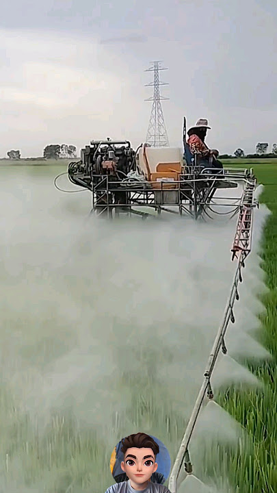 Canggih penyemprotan padi di Thailand