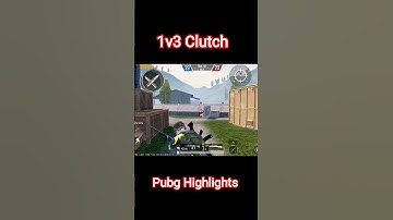 1v3 Clutch Moment That Shocked Everyone! 🔥#pubgmobile #1v3clutch #gaming #games #pubgconqueror