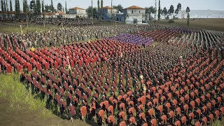 Римская Армия Преторианцев Штурмует Мирмидонцев Ахиллеса - Столько Преторианцев вы не Видели!
