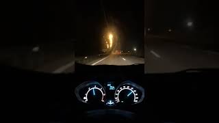 Araba Snap Gece Otoban - Ford Coriuer